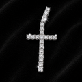 Moissanite Cross Pendant