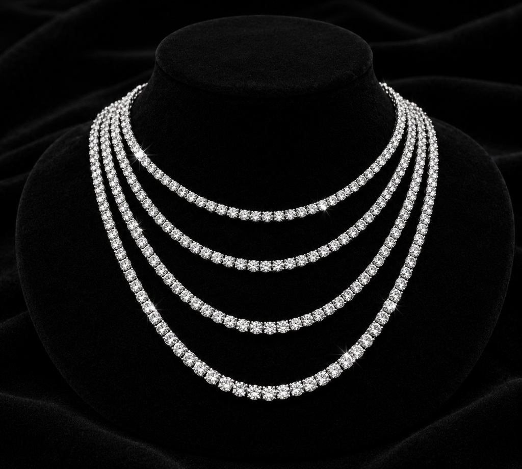 Moissanite Tennis Chain