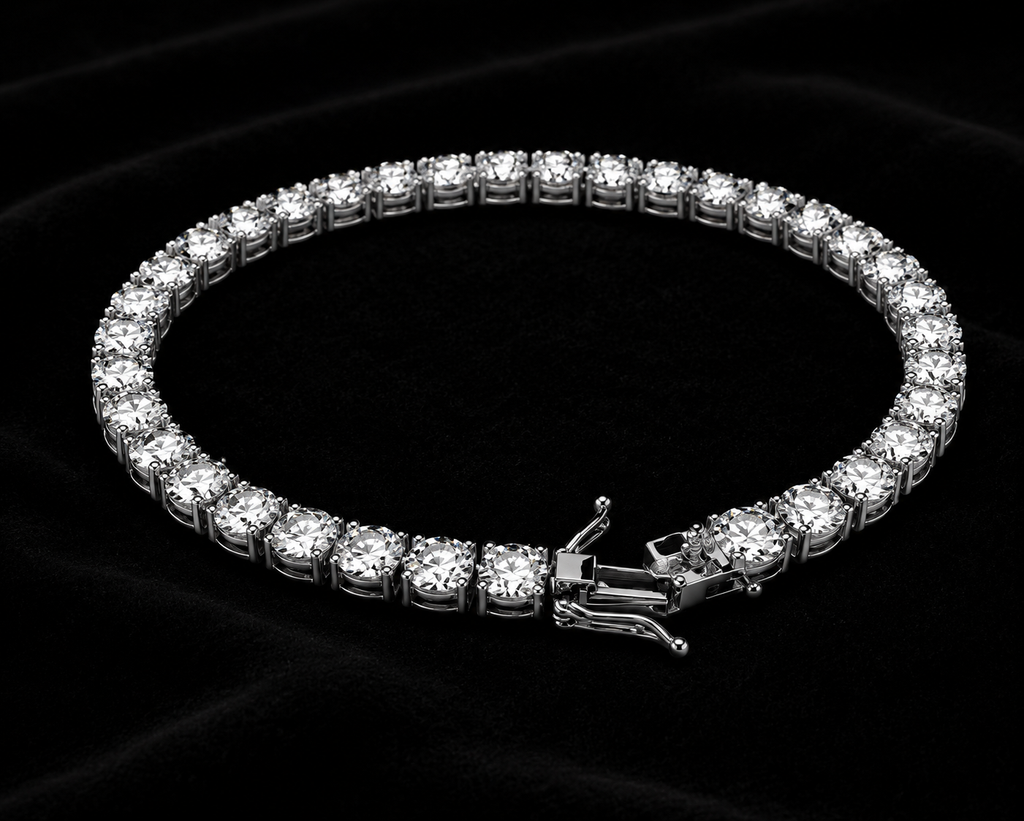 Moissanite Tennis Bracelet