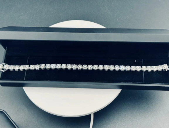 Moissanite Tennis Bracelet